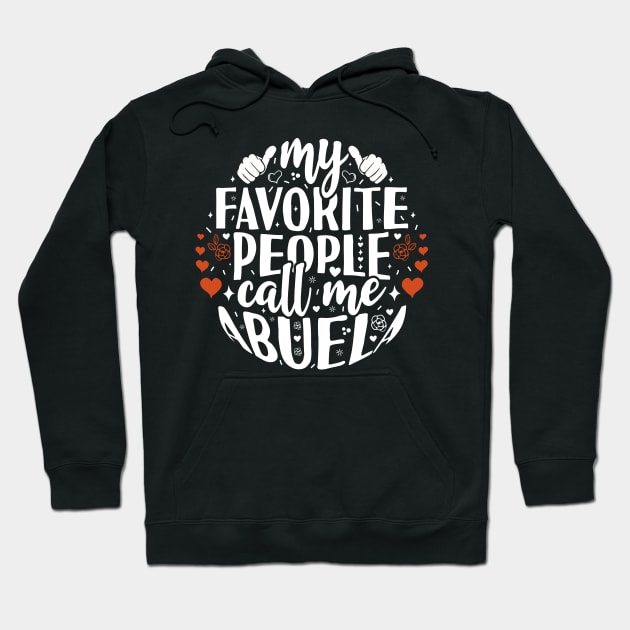 My Favorite People Call Me Abuela Hoodie by Tesszero